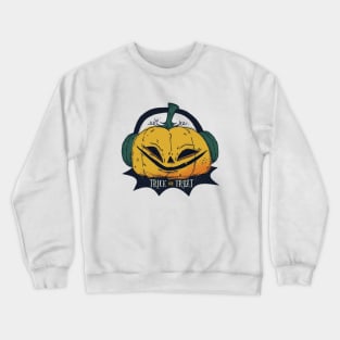 Halloween Pumpkin Crewneck Sweatshirt